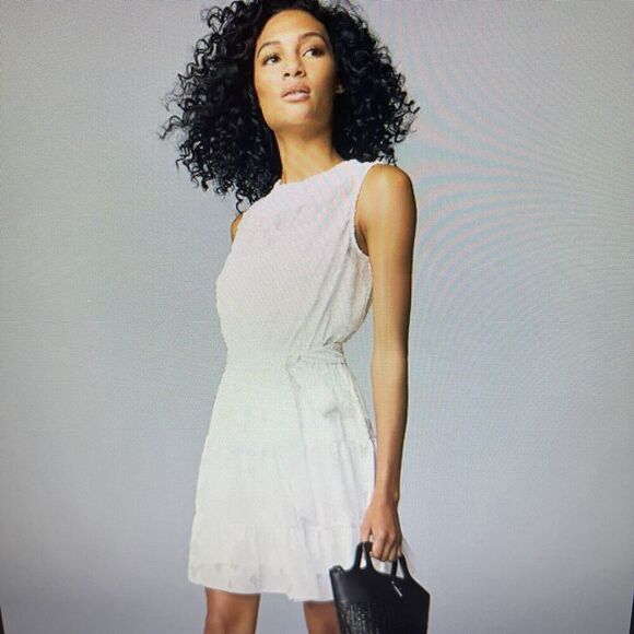 Simply Vera Vera Wang Dresses & Skirts - NWT Simply Vera Vera Wang Medium Smocked Neck Day Dress White